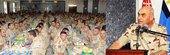 وزير الدفاع فى الجيش الثالث الميدانى -اليوم السابع -7 -2015