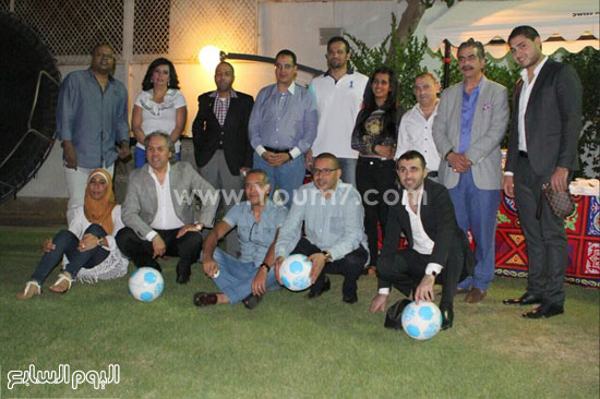 نجوم الرياضة العرب مع شيخة ال ثاني  -اليوم السابع -7 -2015