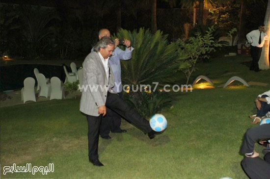 نجوم الكرة العربية في حفل الافطار  -اليوم السابع -7 -2015