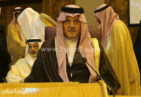 سعود فى اجتماع سابق لوزراء الخارجية العرب -اليوم السابع -7 -2015