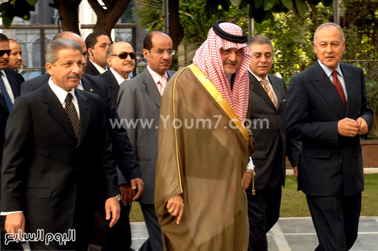 سعود الفيصل فى اجتماع اللجنة العربية الوزارية في الدوحة لمناقشة الأزمة السورية -اليوم السابع -7 -2015