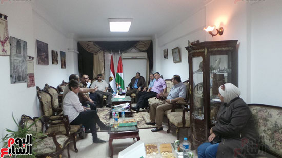 قنصل فلسطين بالإسكندرية يستمع لمشاكل الجالية فى لقاء مفتوح (8)