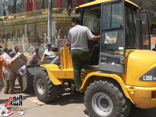 إزالة الإشغالات، مدينة بنها ، القناطر الخيرية (3)