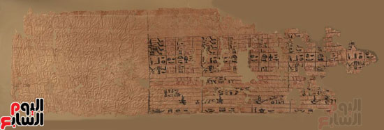 ننفرد بنشر صور برديات الملك خوفو قبل عرضها لأول مرة بالمتحف المصرى (1)