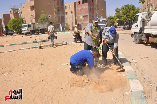 فعاليات مبادرة حلوة يا بلدى فى الوادى الجديد  (7)