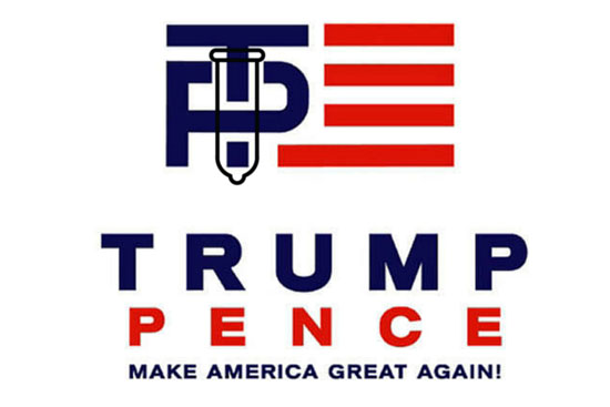 شعار حملة ترامب - بينس المحذوف (2)