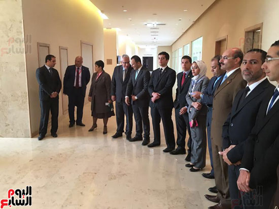 سفيرة مصر برواندا تمنح العاملين بالسفارة إجازة يوما بعد نجاح زيارة السيسي (1)
