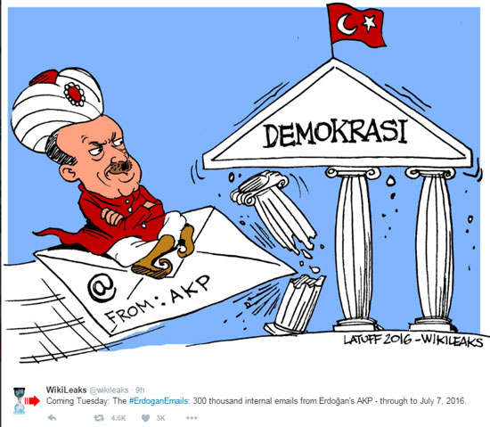 اردوغان، تركيا، انقلاب، مستندات، ويكيليكس، سرقة مستندات، قرصنة، اخبار تركيا، رئيس تركيا، (7)
