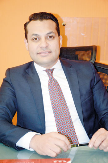 محمود عفيفى، رئيس مجلس إدارة شركة إسكان جلوبال،