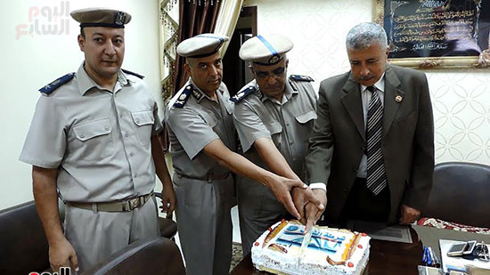نبيل عبد الفتاح مدير أمن الغربية يفتتح قسم شرطة زفتى (4)