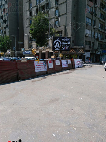 المرور استكمال أعمال غلق شارع أحمد عرابى بسبب مترو الأنفاق (13)