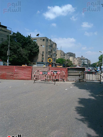 المرور استكمال أعمال غلق شارع أحمد عرابى بسبب مترو الأنفاق (14)