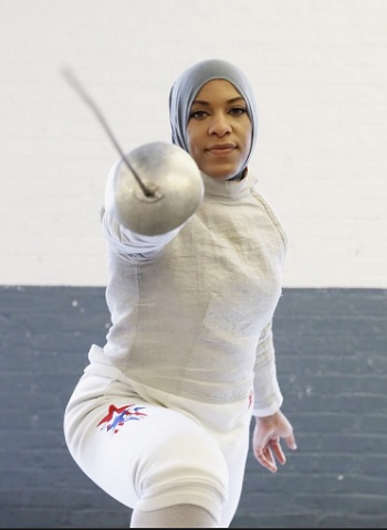 لاعبة شيش أمريكية مسلمة تشارك فى الأولمبياد