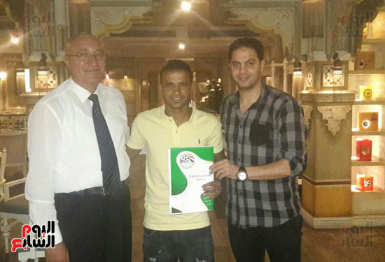 المصرى يتعاقد مع وليد حسن لاعب الإنتاج الحربى لمدة عامين فى صفقة انتقال حر (1)