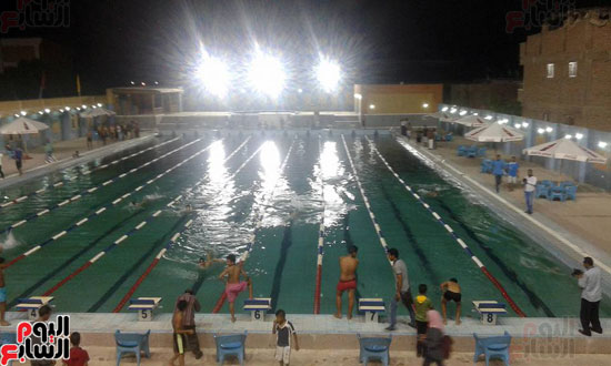 حمام السباحة الأوليمبى الجديد بالأقصر (12)