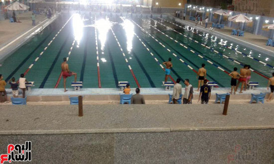 حمام السباحة الأوليمبى الجديد بالأقصر (2)