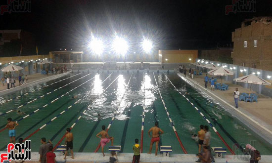 حمام السباحة الأوليمبى الجديد بالأقصر (6)