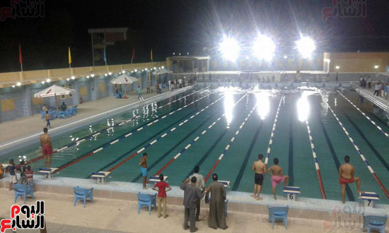 حمام السباحة الأوليمبى الجديد بالأقصر (9)