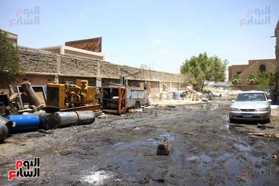 السيطرة على حريق هائل بمصنع بويات بمدينة 6 أكتوبر (31)