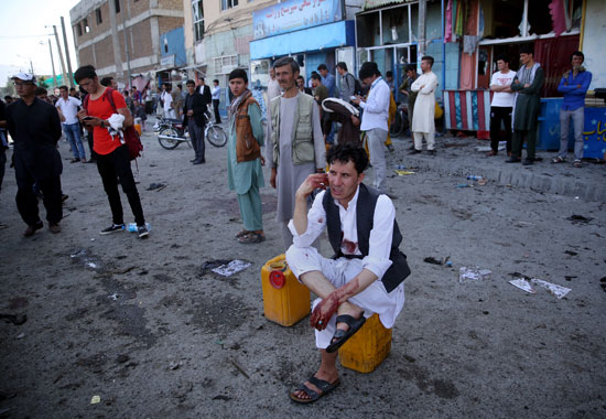 1مقتل أكثر من 50 شخصاً فى تفجير قرب تظاهرة بالعاصمة الأفغانية كابول (10)