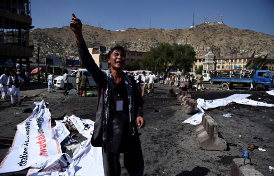 1مقتل أكثر من 50 شخصاً فى تفجير قرب تظاهرة بالعاصمة الأفغانية كابول (3)