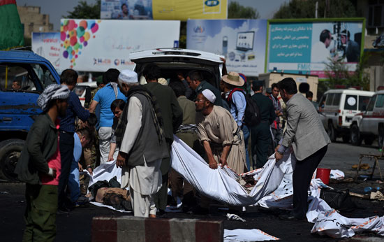 1مقتل أكثر من 50 شخصاً فى تفجير قرب تظاهرة بالعاصمة الأفغانية كابول (4)