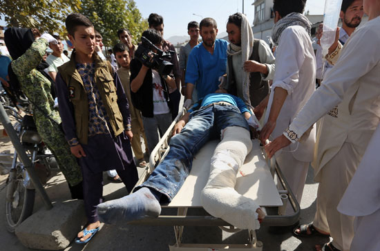 1مقتل أكثر من 50 شخصاً فى تفجير قرب تظاهرة بالعاصمة الأفغانية كابول (8)