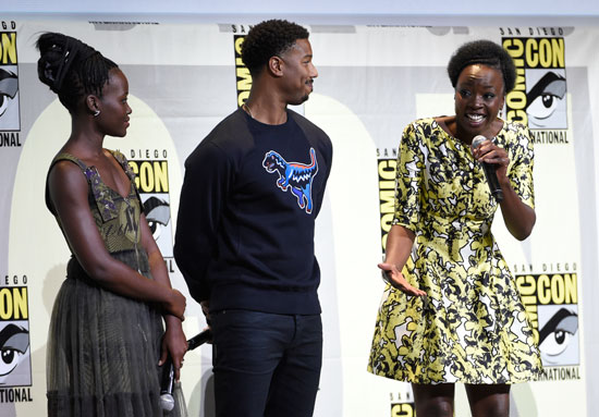 Marvel ، فريق عمل Black Panther، فعاليات كوميك كون (6)
