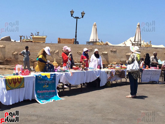 قلعة قايتباى تستعد لاحتفالات العيد القومى لمحافظة الإسكندرية (2)