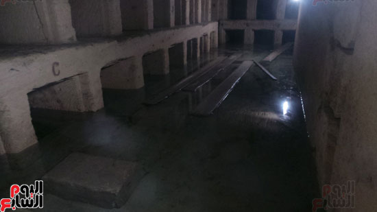  المياه الجوفية داخل المقابر (10)