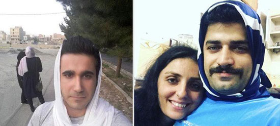 إيرانيون يرتدون حجابا تضامنًا مع نساء يعارضن غطاء الرأس الإجبارى (1)