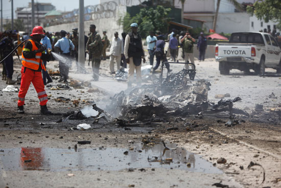 1سبعة قتلى على الأقل فى هجوم على إدارة التحقيق الجنائى بالصومال (4)