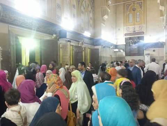 حفلات عقود القران بمسجد الفتح بالزقازيق (1)