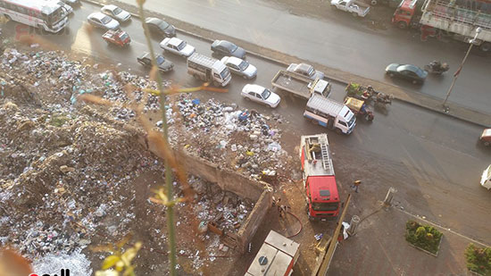تراكم القمامة ، شارع بورسعيد ، كوبرى غمرة ، حدائق القبة  (4)