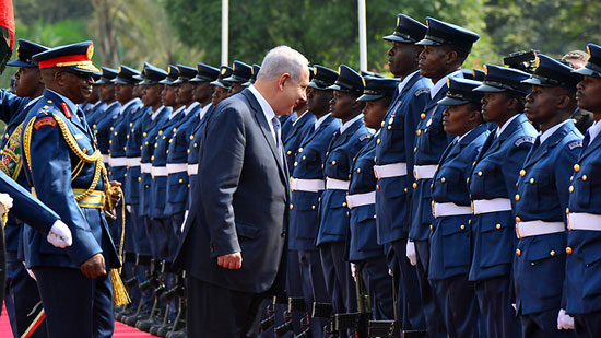 نتانياهو يواصل جولته الإفريقية بلقاء رجال أعمال كينيين (3)