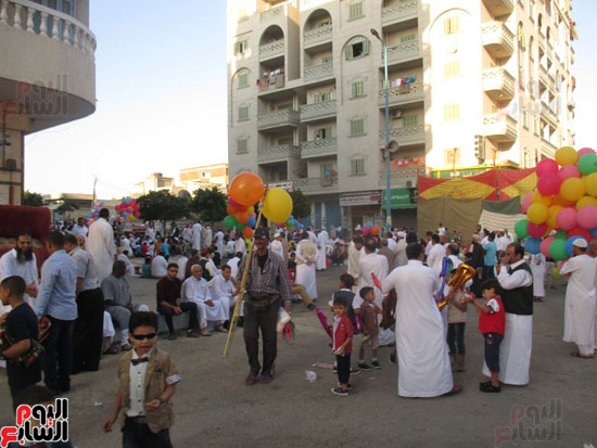 أهالى مطروح يحتفلون بعيد الفطر (1)