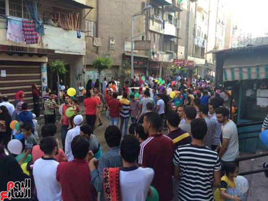 احتفالات المواطنين بالعيد فى المنصورة  (4)