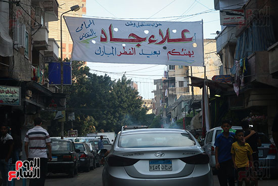 لافتات المرشحين تملاء ميدان الإبراهيمية (2)