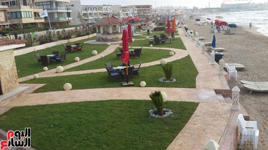 محافظة الاسكندرية تعلن الانتهاء من تطوير شاطئ المعمورة المميز (1)