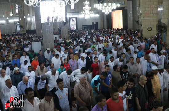صلاة العيد بالاسكندرية - مسجد المرسى ابو العباس (1)