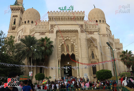 صلاة العيد بالاسكندرية - مسجد المرسى ابو العباس (22)