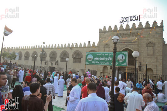 صلاة العيد جامع عمرو بن العاص (1)