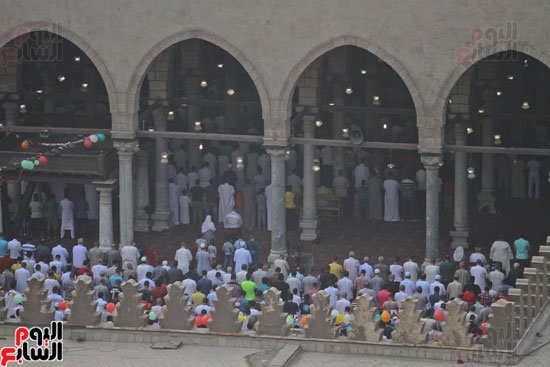 صلاة العيد مسجد عمرو بن العاص (13)