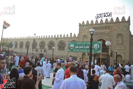 صلاة العيد مسجد عمرو بن العاص (27)