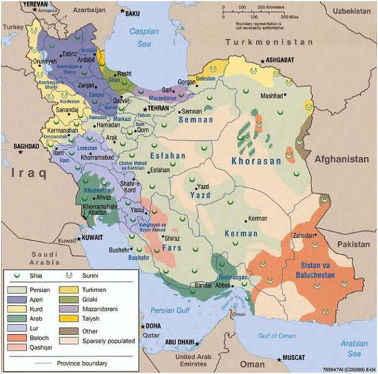 خريطة-ايران