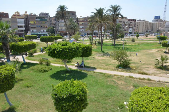 محافظ الإسماعيلية يتفقد حديقة الشيخ زايد  (3)