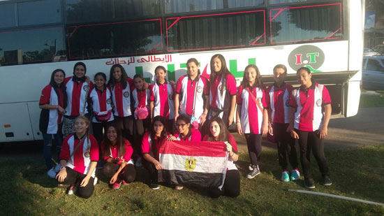 فريق بنات نادى سبورتنج الفائز فى بطولةPartille Cup بالسويد (2)