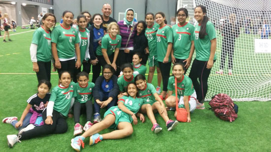 فريق بنات نادى سبورتنج الفائز فى بطولةPartille Cup بالسويد (6)