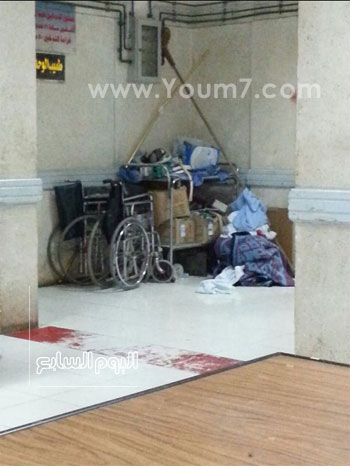 المخلفات بمستشفى المنيا الجامعى -اليوم السابع -8 -2015
