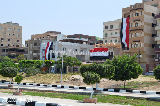 أعلام مصر تزين المنازل -اليوم السابع -8 -2015